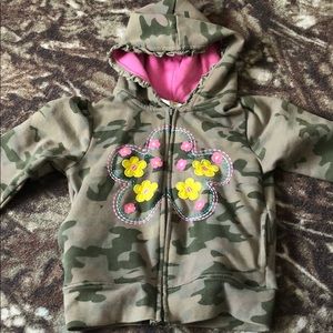 Girls full zip hoodie